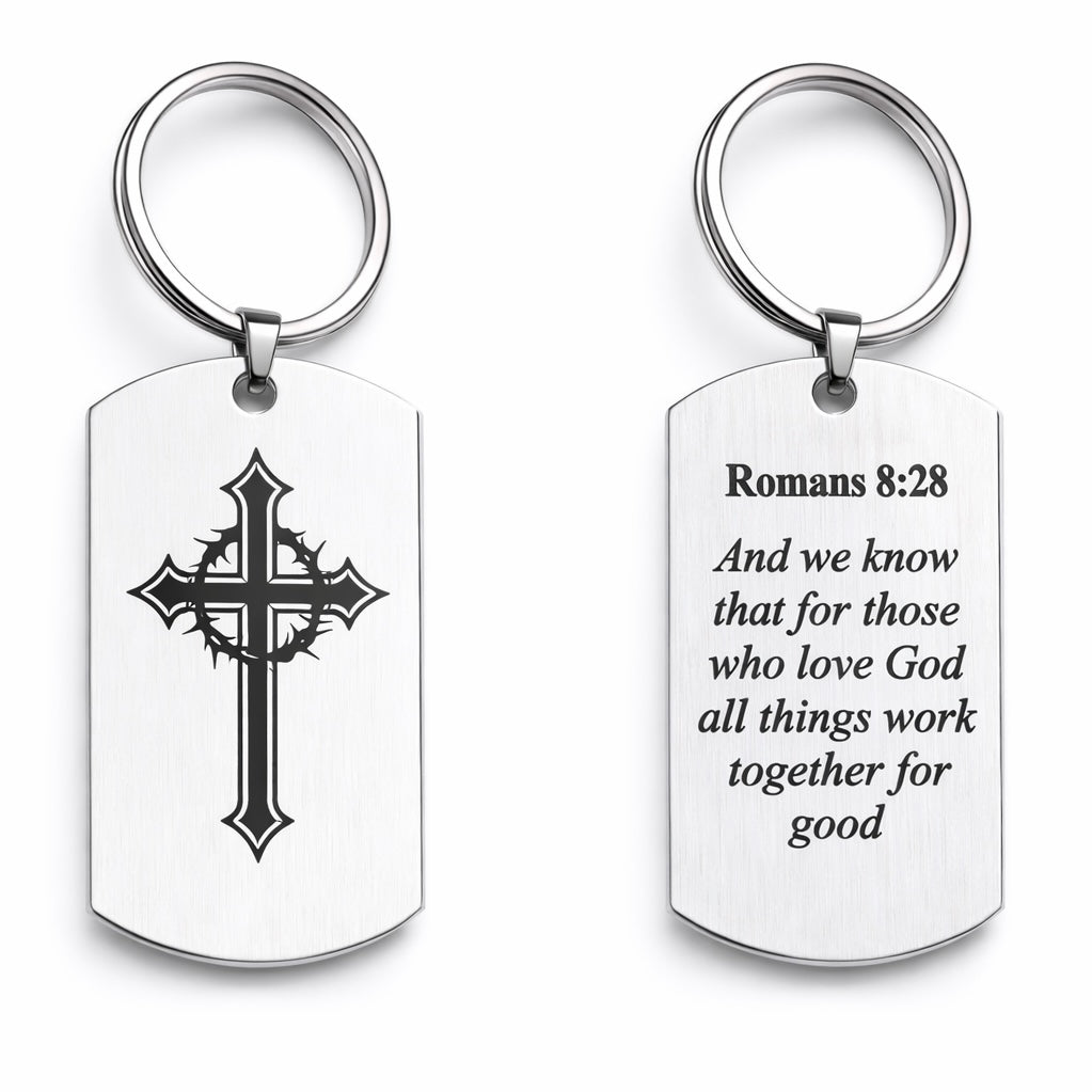Bible Verse Keychain (Библейски Медальон)